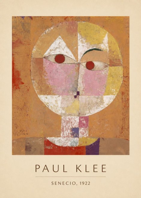 Paul Klee Senecio No3 - Plakát