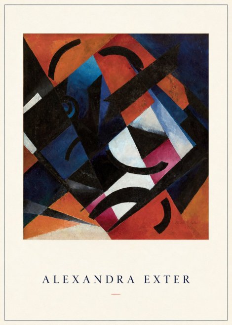 Alexandra Exter Abstract Composition No4 - Plakát