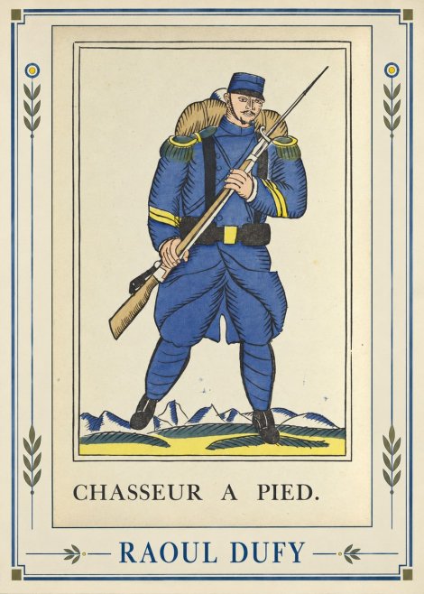 Raoul Dufy Chasseur a Pied. No1 - Plakát