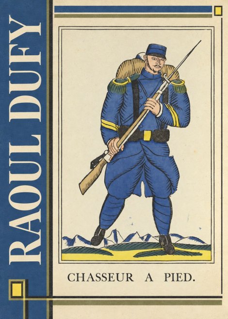 Raoul Dufy Chasseur a Pied. No2 - Plakát