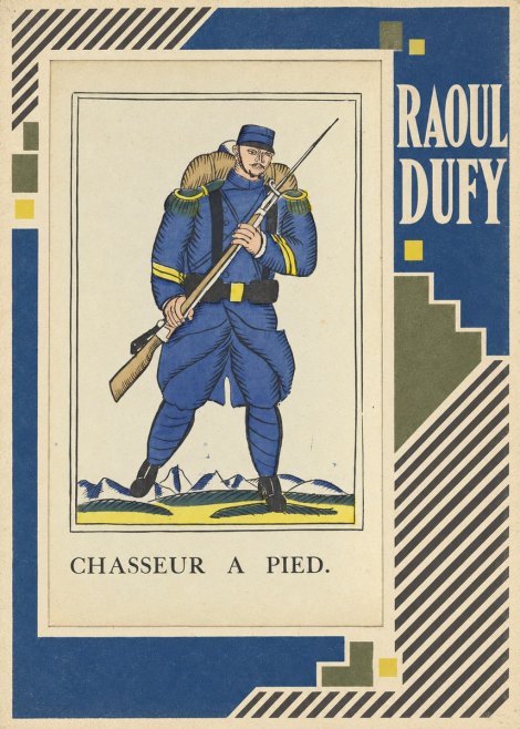Raoul Dufy Chasseur a Pied. No5 - Plakát