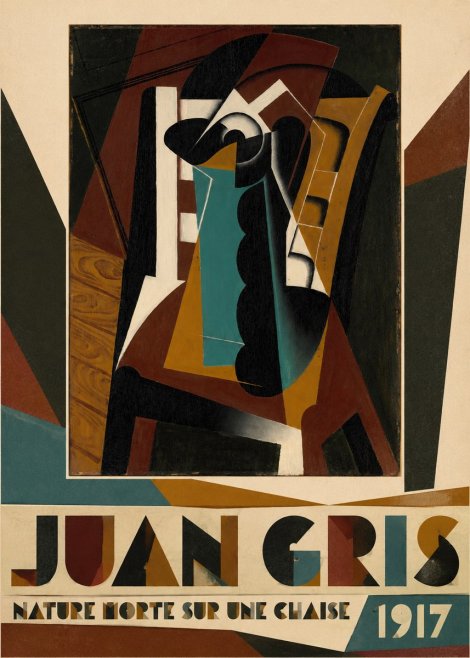 Juan Gris Nature Morte Sur Une Chaise No4 - Plakát