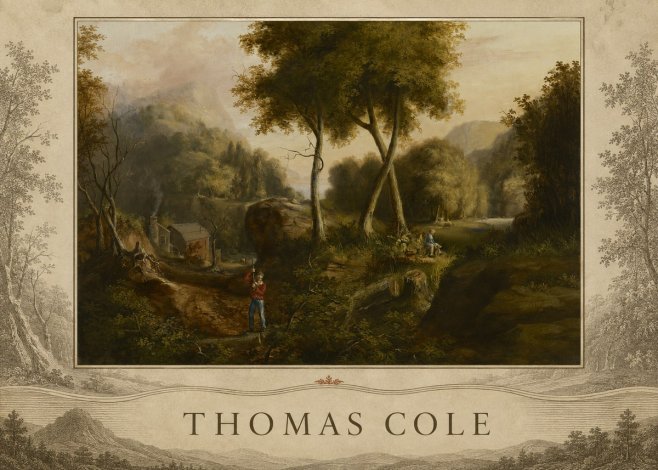 Thomas Cole The Hunter's Return I No3 - Plakát