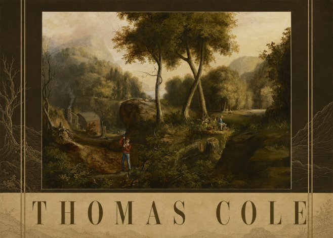 Thomas Cole The Hunter's Return I No6 - Plakát