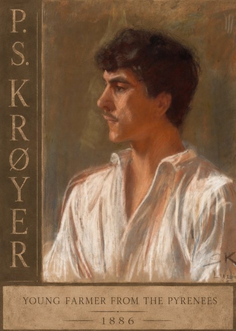 P.S. Krøyer Young Farmer from the Pyrenees No3 - Plakát