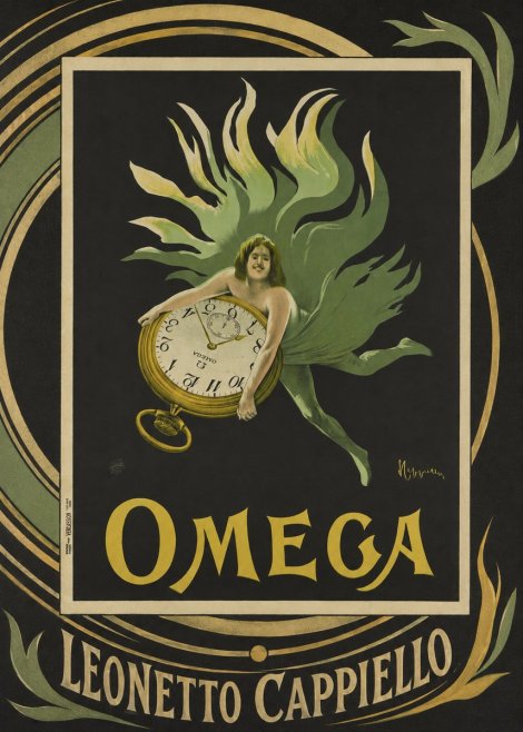 Leonetto Cappiello Omega No4 - Plakát