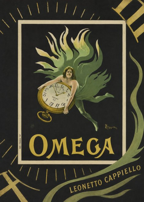 Leonetto Cappiello Omega No5 - Plakát