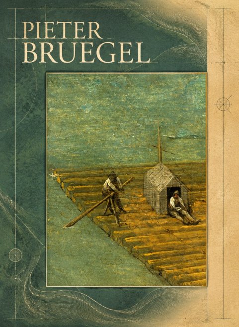 Pieter Bruegel Two Men on a Raft No6 - Plakát