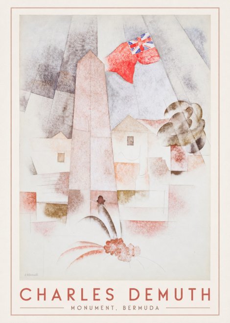 Charles Demuth Monument, Bermuda No1 - Plakát