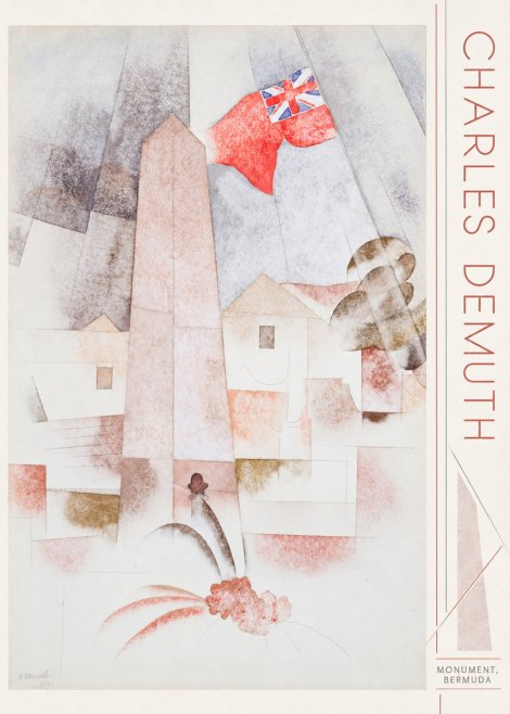 Charles Demuth Monument, Bermuda No2 - Plakát