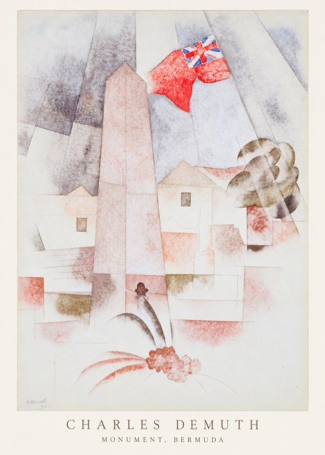 Charles Demuth Monument, Bermuda No6 - Plakát
