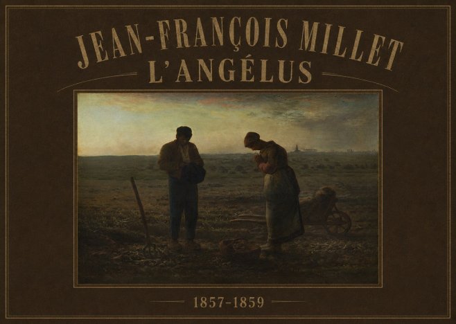 Jean-François Millet L'angélus I No3 - Plakát