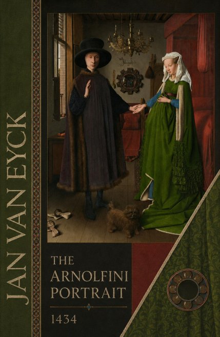 Jan van Eyck The Arnolfini Portrait V No4 - Plakát