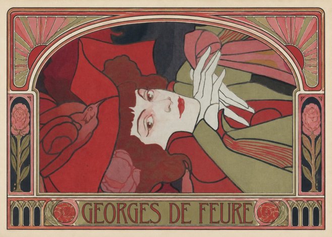 Georges de Feure Georges De Feure II No3 - Plakát