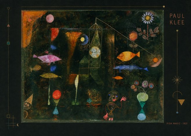 Paul Klee Fish Magic II No2 - Plakát