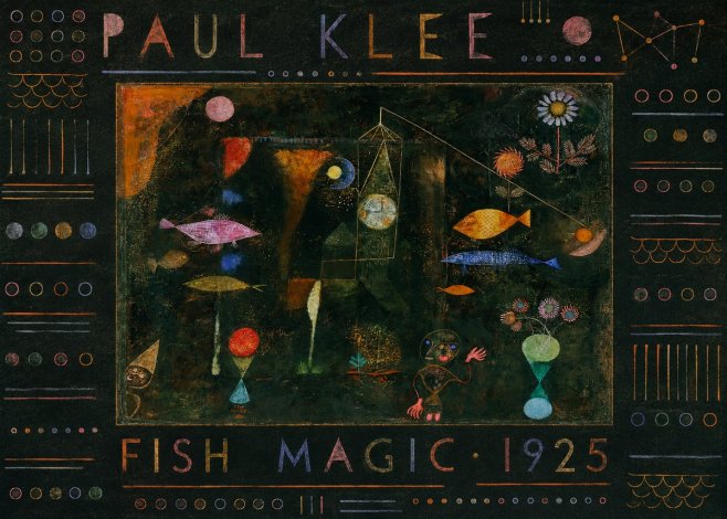 Paul Klee Fish Magic II No3 - Plakát