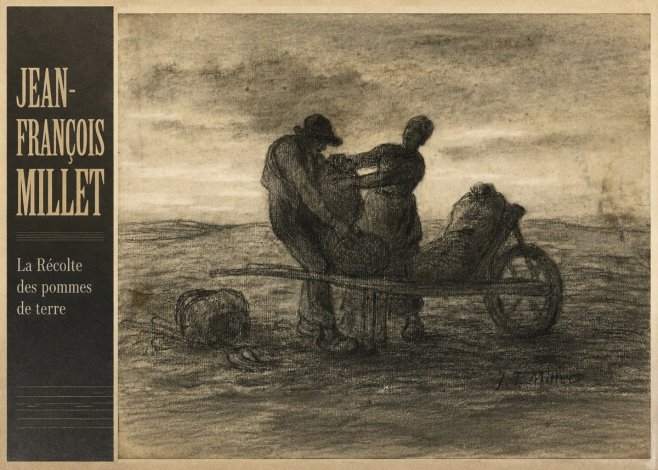 Jean-François Millet La Récolte Des Pommes De Terre No2 - Plakát