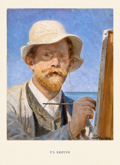P.S. Krøyer P.s. Krøyer No5 - Plakát