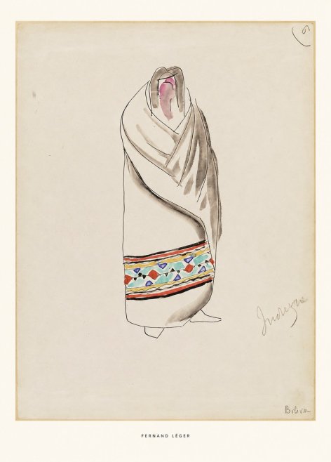 Fernand Léger Indiene, Bolivia No5 - Plakát