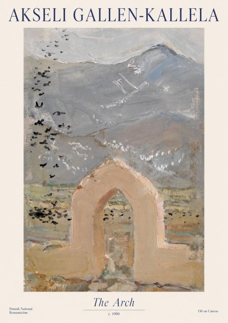 Akseli Gallen-Kallela The Arch No1 - Plakát