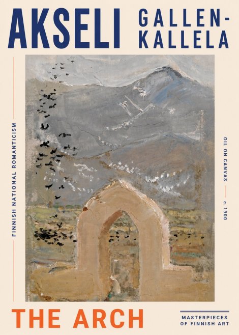 Akseli Gallen-Kallela The Arch No4 - Plakát