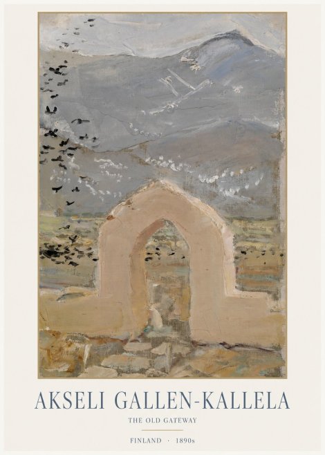 Akseli Gallen-Kallela The Arch No6 - Plakát