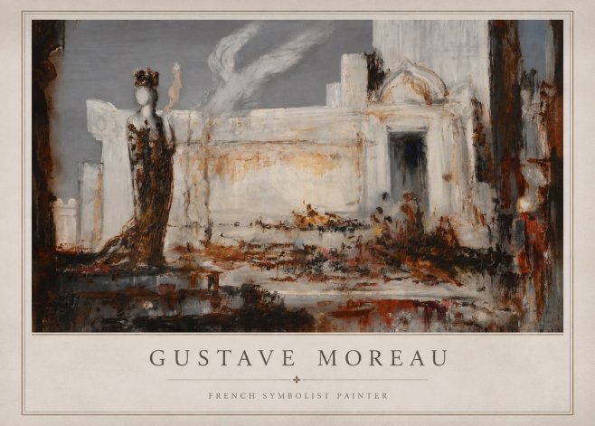 Gustave Moreau Untitled I No3 - Plakát
