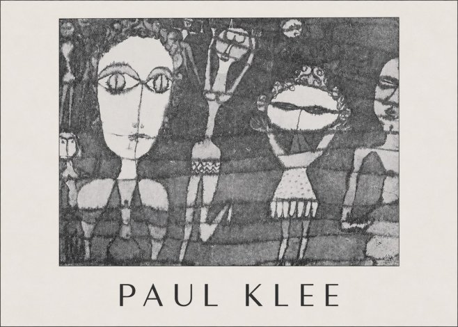Paul Klee Specter of a Genius No1 - Plakát