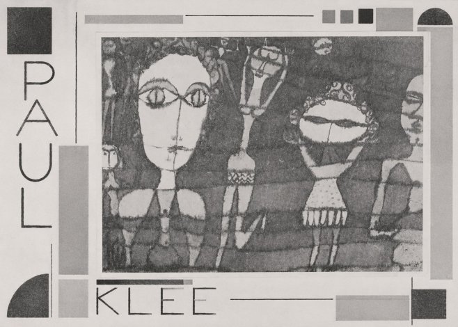 Paul Klee Specter of a Genius No2 - Plakát