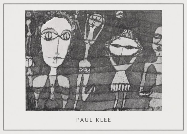 Paul Klee Specter of a Genius No5 - Plakát