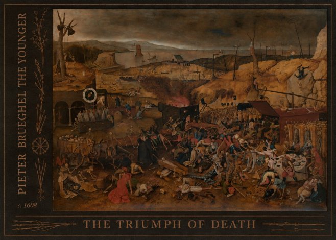Pieter Bruegel The Triumph of Death II No2 - Plakát