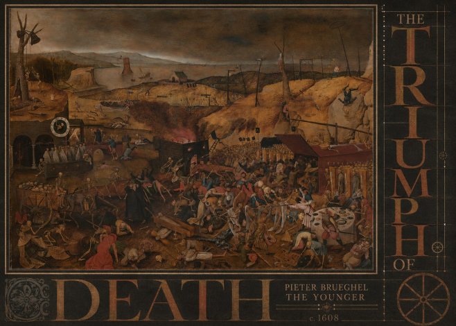 Pieter Bruegel The Triumph of Death II No5 - Plakát