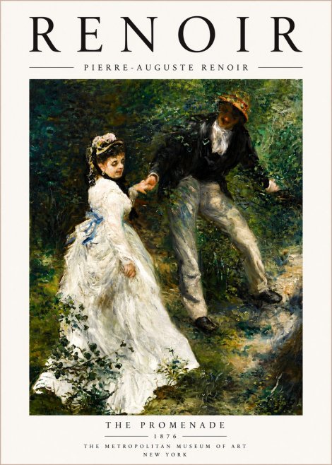 Renoir The Promenade No6 - Plakát