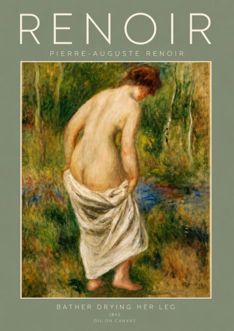 Renoir Young Bather No4 - Plakát