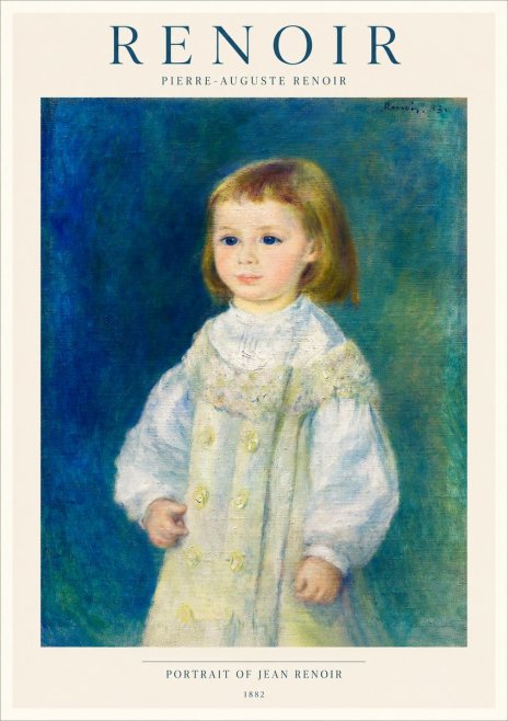Renoir Portrait of Jean Renoir No1 - Plakát