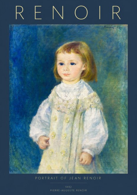 Renoir Portrait of Jean Renoir No2 - Plakát