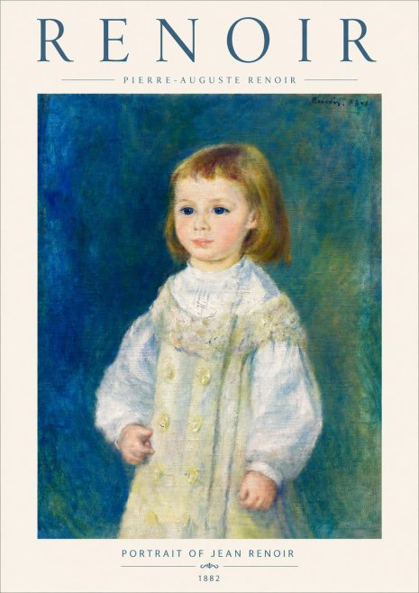 Renoir Portrait of Jean Renoir No5 - Plakát