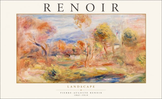 Renoir Landscape No1 - Plakát
