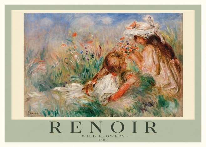 Renoir Wild Flowers No2 - Plakát