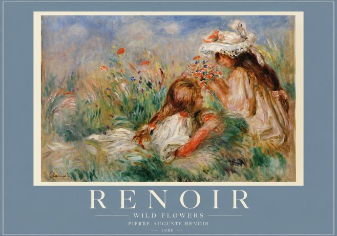 Renoir Wild Flowers No3 - Plakát