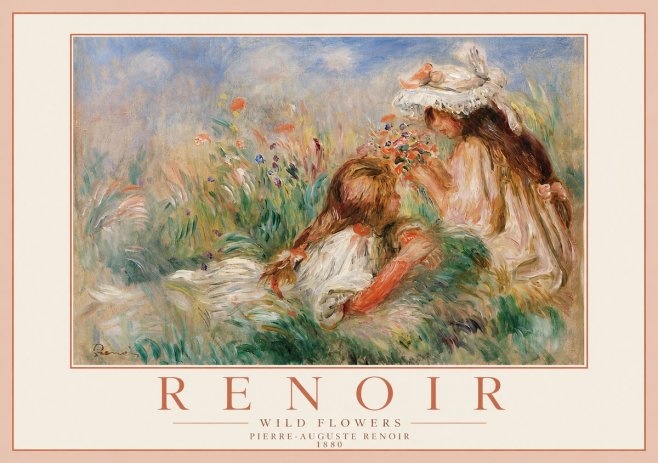 Renoir Wild Flowers No4 - Plakát