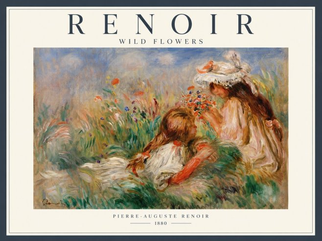 Renoir Wild Flowers No6 - Plakát