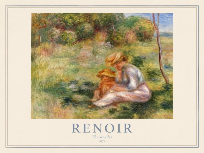Renoir The Reader I No1 - Plakát