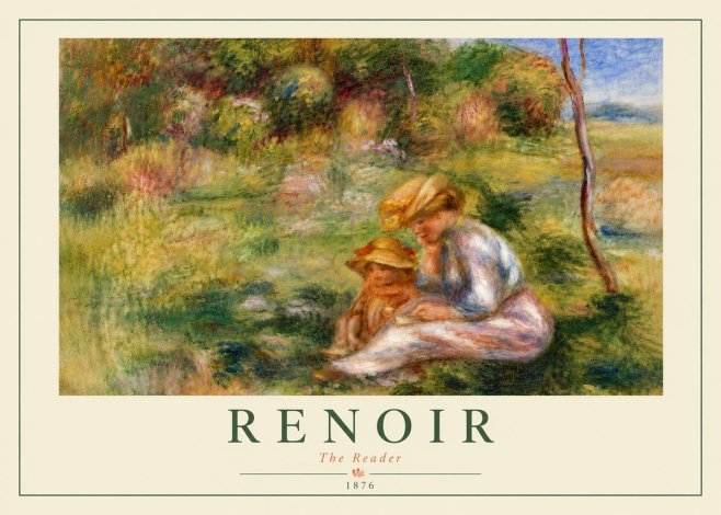 Renoir The Reader No6 - Plakát