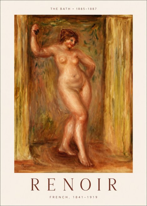 Renoir The Bath No1 - Plakát