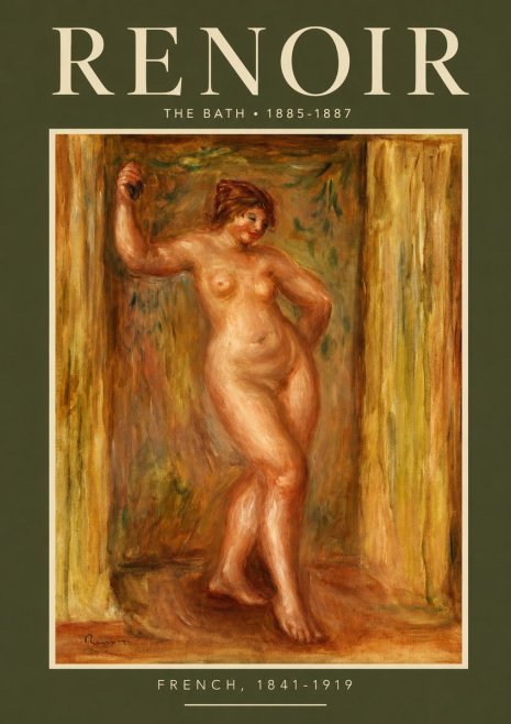 Renoir The Bath No2 - Plakát