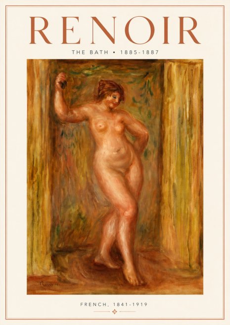Renoir The Bath No5 - Plakát