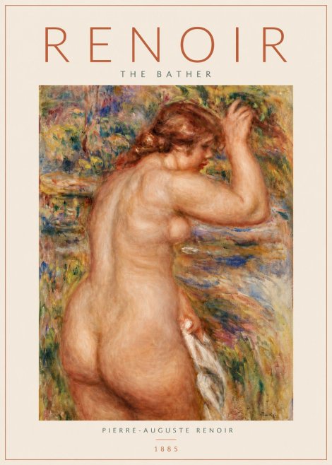 Renoir Bather No6 - Plakát