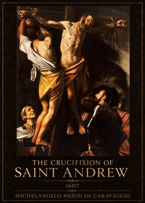 Michelangelo Merisi da Caravaggio The Crucifixion of Saint Andrew No1 - Plakát