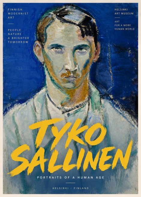 Tyko Sallinen Portrait of a Man IV No4 - Plakát